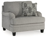 Davinca Charcoal Oversized Chair