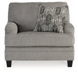 Davinca Charcoal Oversized Chair