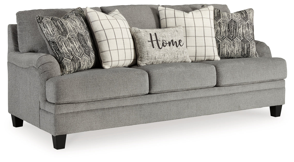 Davinca Charcoal Sofa