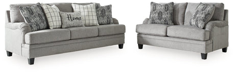 Davinca Charcoal Living Room Set