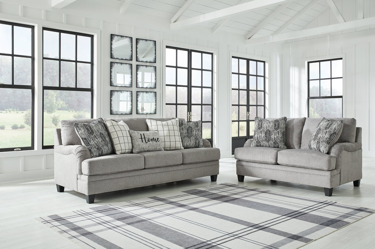 Davinca Charcoal Living Room Set