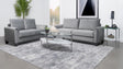 Davis Gray 2-piece Upholstered Rolled Arm Sofa Set by Coaster at Eve Furniture