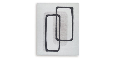 Davismour Ivory/Taupe/Charcoal Large Rug by Ashley at Eve Furniture