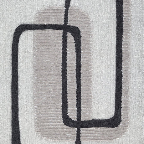 Davismour Ivory/Taupe/Charcoal Medium Rug by Ashley at Eve Furniture