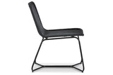 Daviston Black Accent Chair by Ashley at Eve Furniture
