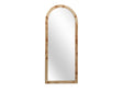 Dawes Brown Wall Mirror by Crestview at Eve Furniture