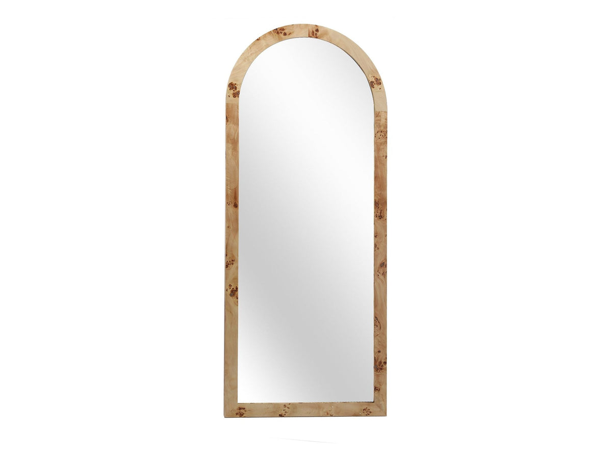 Dawes Brown Wall Mirror by Crestview at Eve Furniture
