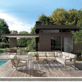 Dawn Gray Outdoor Coffee Table by Classic Home at Eve Furniture