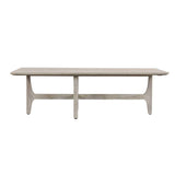 Dawn Gray Outdoor Coffee Table by Classic Home at Eve Furniture
