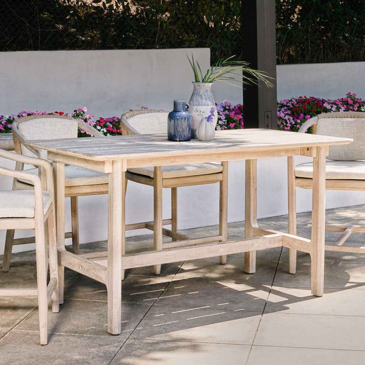 Dawn Gray Outdoor Counter Table by Classic Home at Eve Furniture