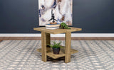Dawn Mango Square Engineered Wood End Table With Shelf by Coaster at Eve Furniture