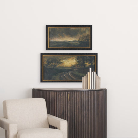 Dawns Light (Set of 2) by Mercana Studio a Hand Embellished Framed Art Print by Mercana at Eve Furniture