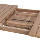 Dawson Butterscotch Outdoor Extendable Dining Table by Classic Home at Eve Furniture