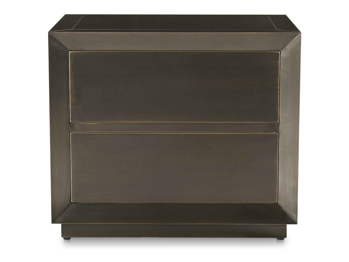 Dawson Deep Bronze Nightstand by Moe's Home at Eve Furniture