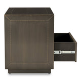 Dawson Deep Bronze Nightstand by Moe's Home at Eve Furniture