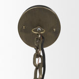 Dawson I Silver Toned Metal Dome Pendant Light by Mercana at Eve Furniture