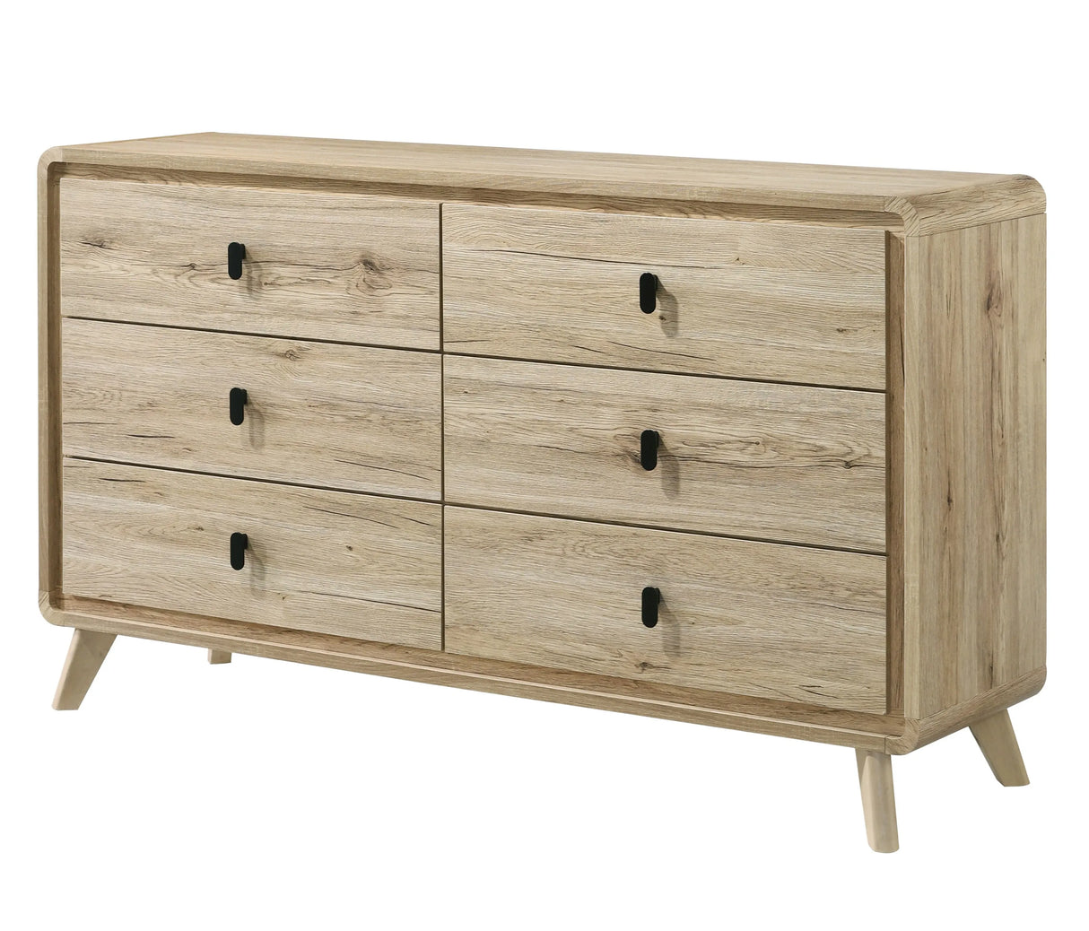 Dawson Light Brown Panel Bedroom Set by Crown Mark at Eve Furniture