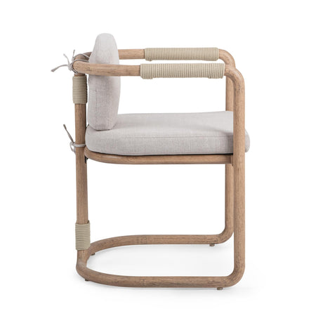 Dawson Outdoor Butterscotch Armchair by Classic Home at Eve Furniture