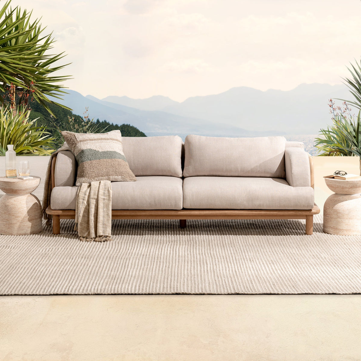 Dawson Outdoor Sofa by Classic Home at Eve Furniture