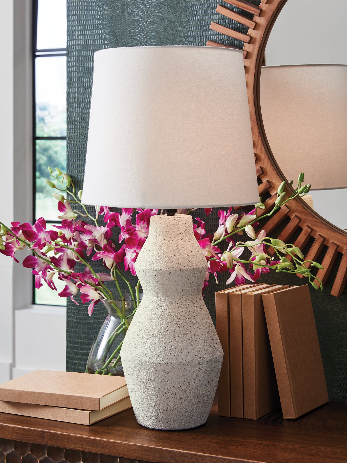 Dawthorne Cream Table Lamp by ASHLEY FURNITURE at Eve Furniture