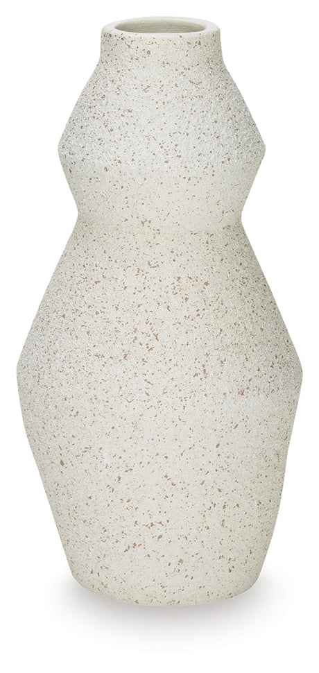 Dawthorne Cream Vase by Ashley at Eve Furniture