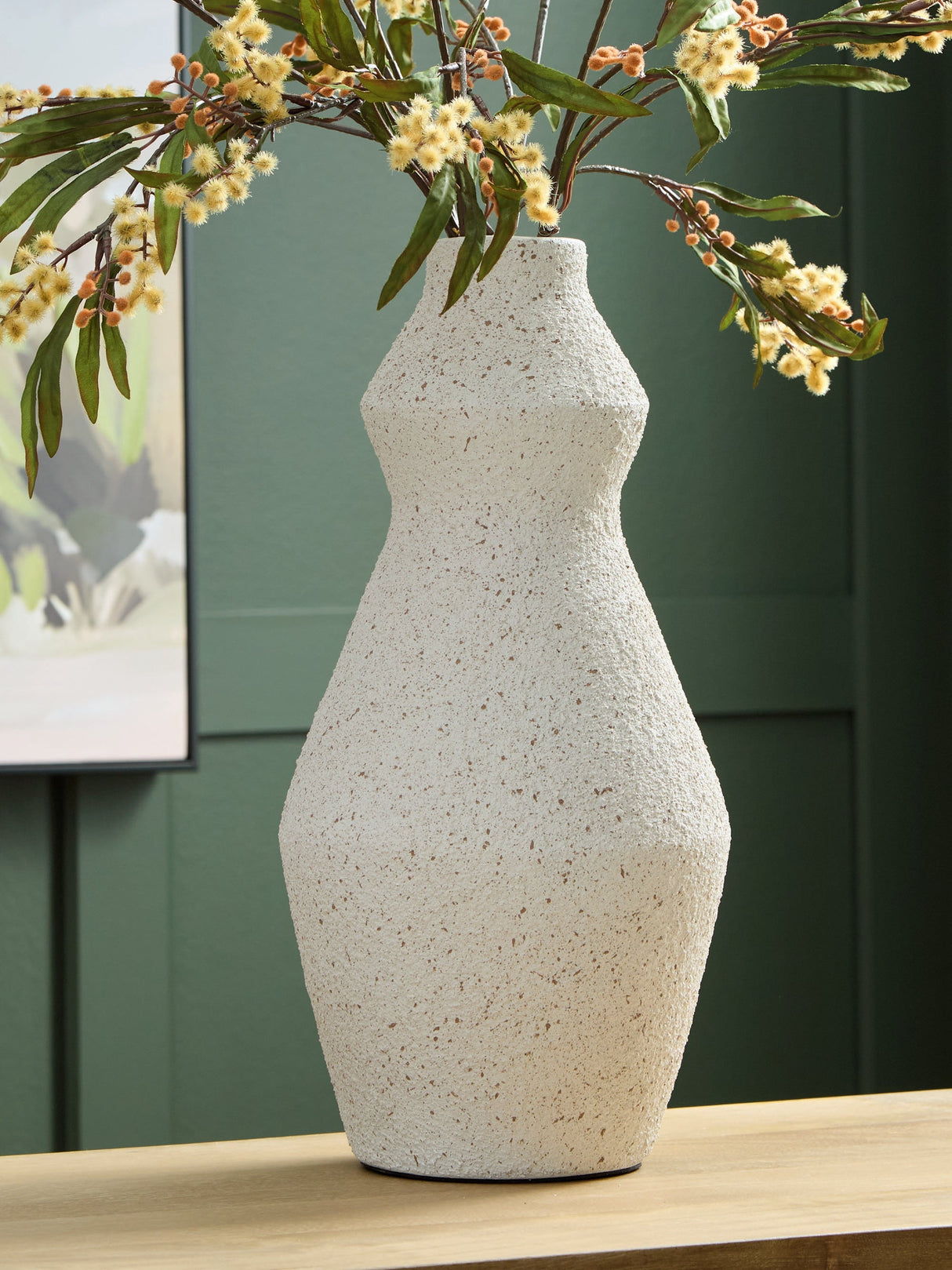 Dawthorne Cream Vase by Ashley at Eve Furniture