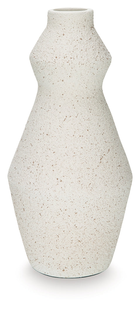 Dawthorne Cream Vase by ASHLEY FURNITURE at Eve Furniture