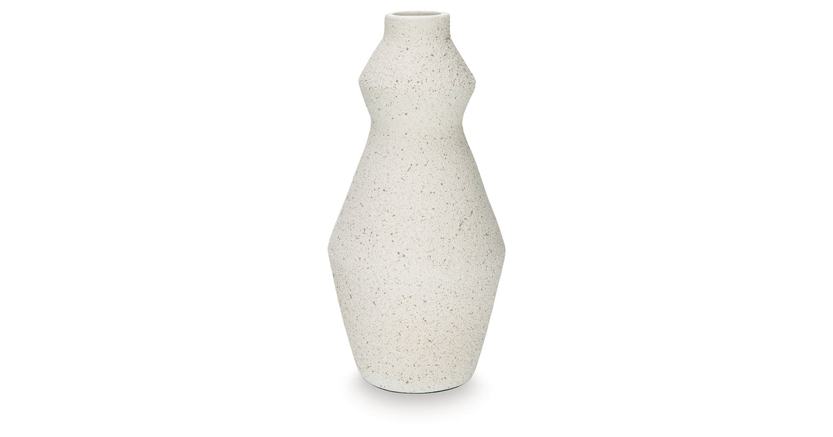 Dawthorne Cream Vase by ASHLEY FURNITURE at Eve Furniture
