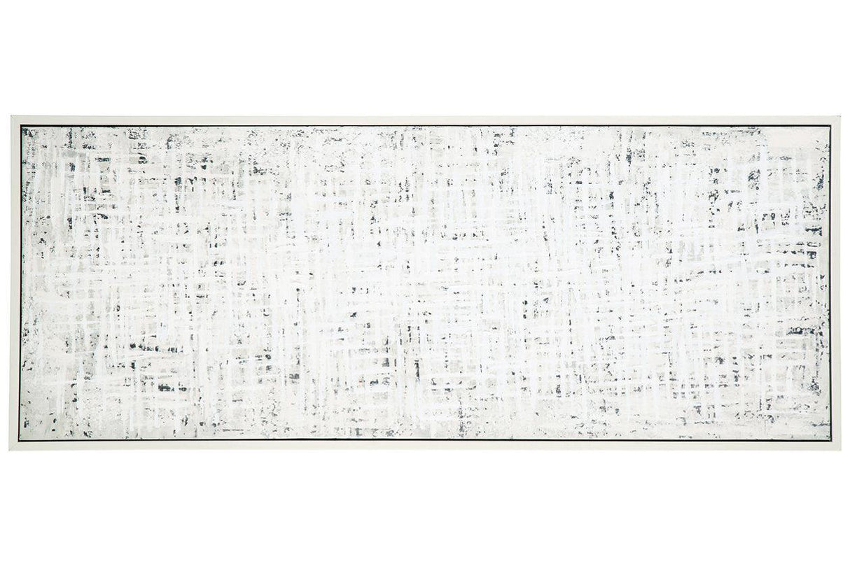 Daxonport Gray/Taupe Wall Art by Ashley at Eve Furniture