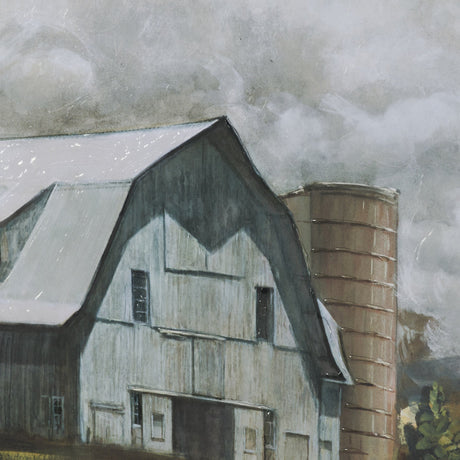 Day at the Farm I by Mercana Studio Hand Embelished Framed Artwork Matted under Glass by Mercana at Eve Furniture