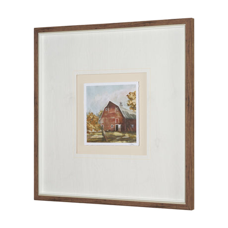 Day at the Farm II by Mercana Studio Hand Embelished Framed Artwork Matted under Glass by Mercana at Eve Furniture