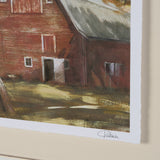 Day at the Farm II by Mercana Studio Hand Embelished Framed Artwork Matted under Glass by Mercana at Eve Furniture