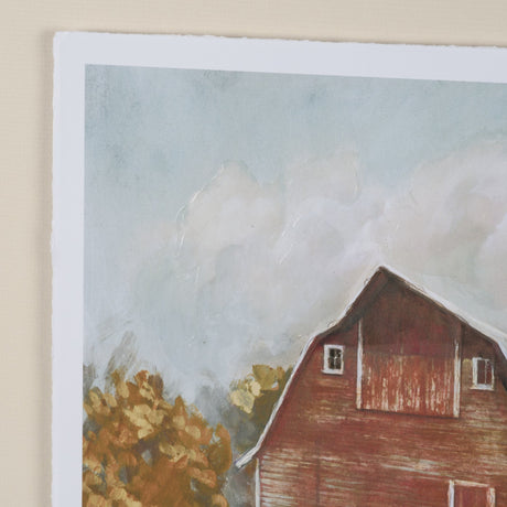 Day at the Farm II by Mercana Studio Hand Embelished Framed Artwork Matted under Glass by Mercana at Eve Furniture