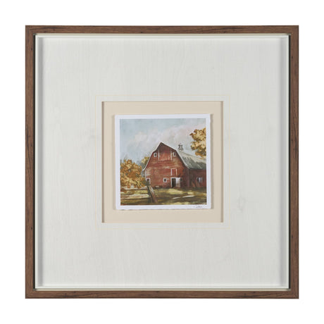 Day at the Farm II by Mercana Studio Hand Embelished Framed Artwork Matted under Glass by Mercana at Eve Furniture