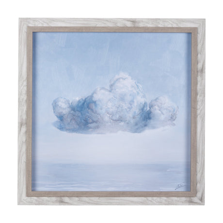 Day cloud I by Mercana Studio a Hand Embellished Textured Framed Art Print by Mercana at Eve Furniture