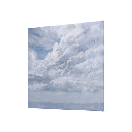 Day Cloud II by Mercana Studio a Hand Embellished Textured Canvas by Mercana at Eve Furniture