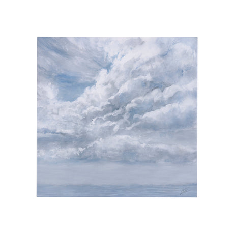 Day Cloud II by Mercana Studio a Hand Embellished Textured Canvas by Mercana at Eve Furniture