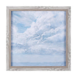 Day cloud II by Mercana Studio a Hand Embellished Textured Framed Art Print by Mercana at Eve Furniture