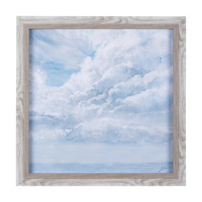 Day cloud II by Mercana Studio a Hand Embellished Textured Framed Art Print by Mercana at Eve Furniture