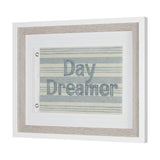 Day Dreamer by Mercana Studio Hand-Embellished Textured Framed Artwork Matted under Glass by Mercana at Eve Furniture