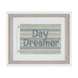 Day Dreamer by Mercana Studio Hand-Embellished Textured Framed Artwork Matted under Glass by Mercana at Eve Furniture