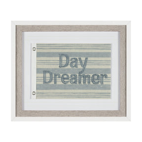 Day Dreamer by Mercana Studio Hand-Embellished Textured Framed Artwork Matted under Glass by Mercana at Eve Furniture
