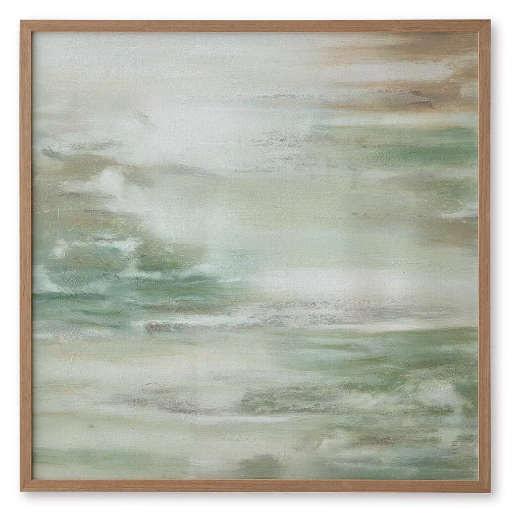Daybourne Green/Brown/White Wall Art by Ashley at Eve Furniture
