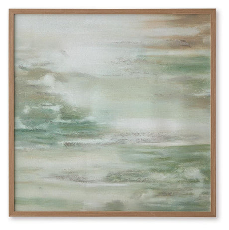 Daybourne Green/Brown/White Wall Art by Ashley at Eve Furniture