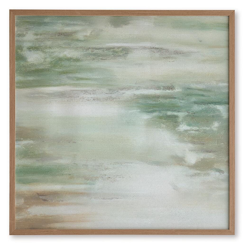 Daybourne Green/Brown/White Wall Art by Ashley at Eve Furniture