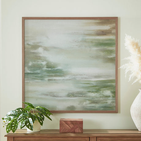 Daybourne Green/Brown/White Wall Art by Ashley at Eve Furniture
