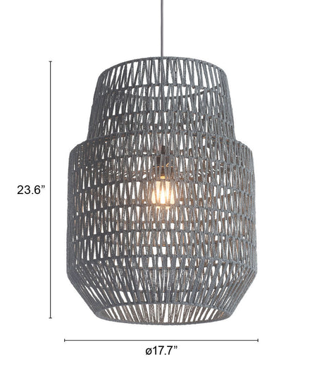Daydream Gray Ceiling Lamp by Zuomod at Eve Furniture