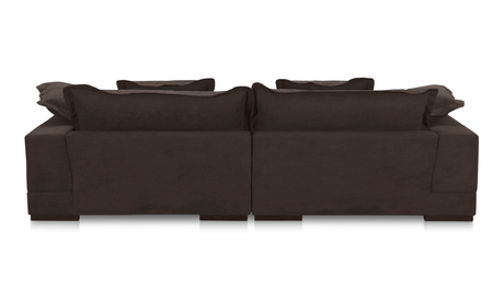 Daydream Sectional - Dark Brown by Moe's Home at Eve Furniture
