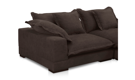 Daydream Sectional - Dark Brown by Moe's Home at Eve Furniture