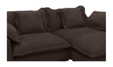 Daydream Sectional - Dark Brown by Moe's Home at Eve Furniture